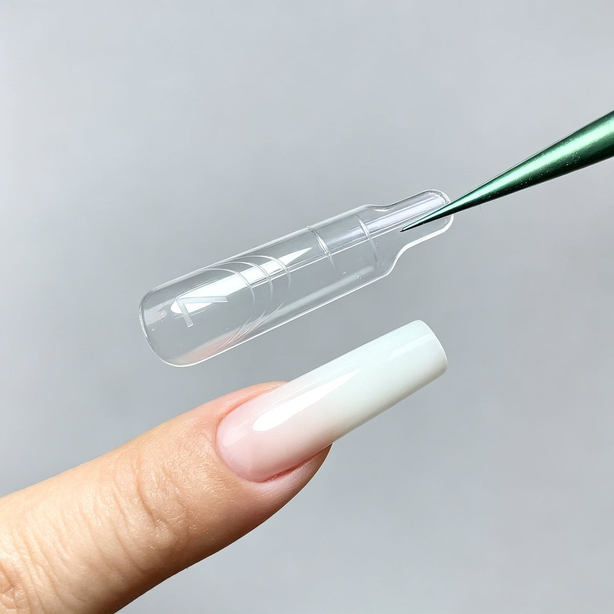 COZURU Dual Forms Short Square Nail Tips – Shape #02