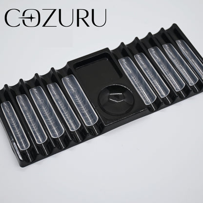 COZURU Portable Nail Tool Tray – Multifunctional Organizer for Nail Artists
