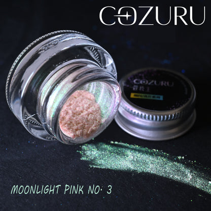 COZURU Polarized Moonlight Nail Powder – Aurora Mirror Chrome Effect